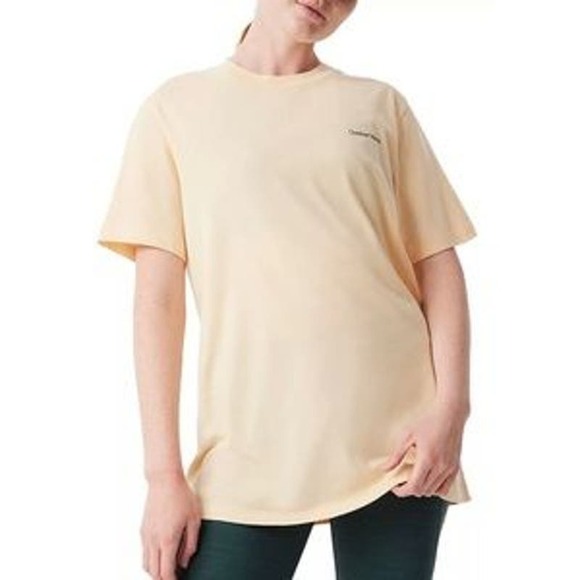 Outdoor Voices NWT Teammate Unisex Tee Champagne Size XS - Picture 1 of 8